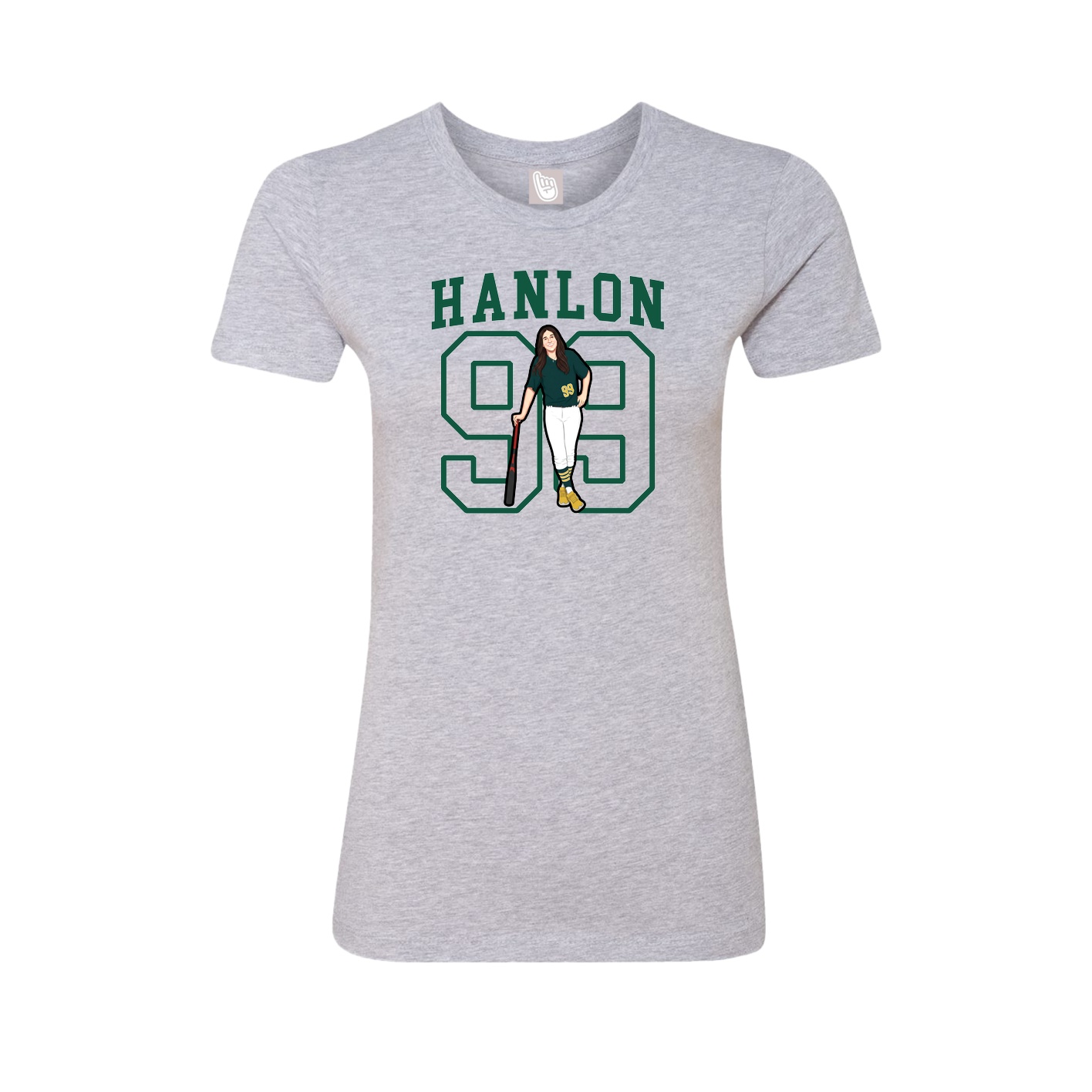 Womens Tee — Shirsey in Grey