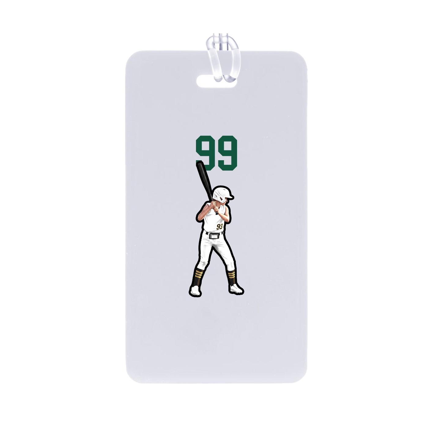 Bag Tag — Number Top in Classic