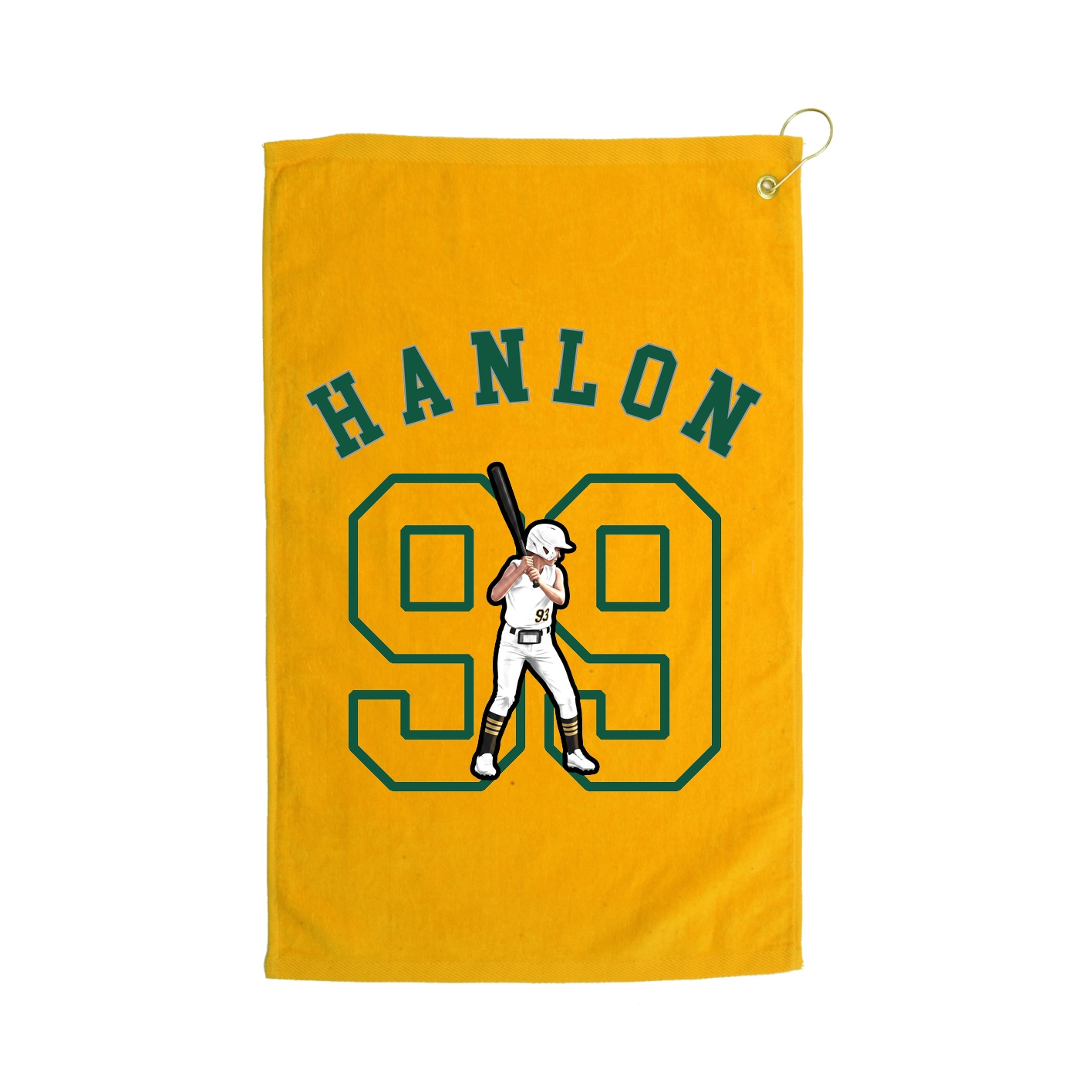 Golf Towel — Shirsey Arch in Gold