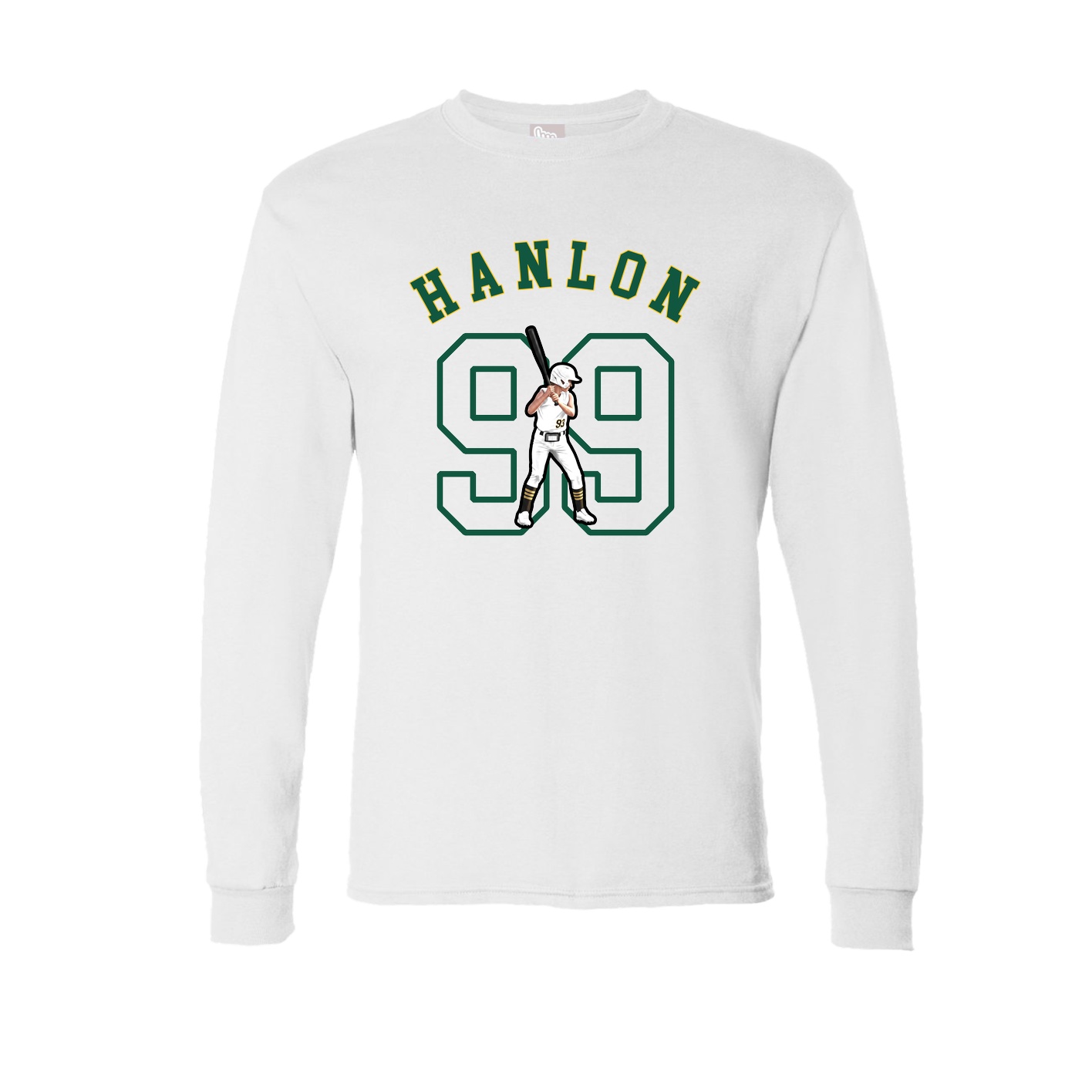 Long Sleeve Tee — Shirsey Arch in White