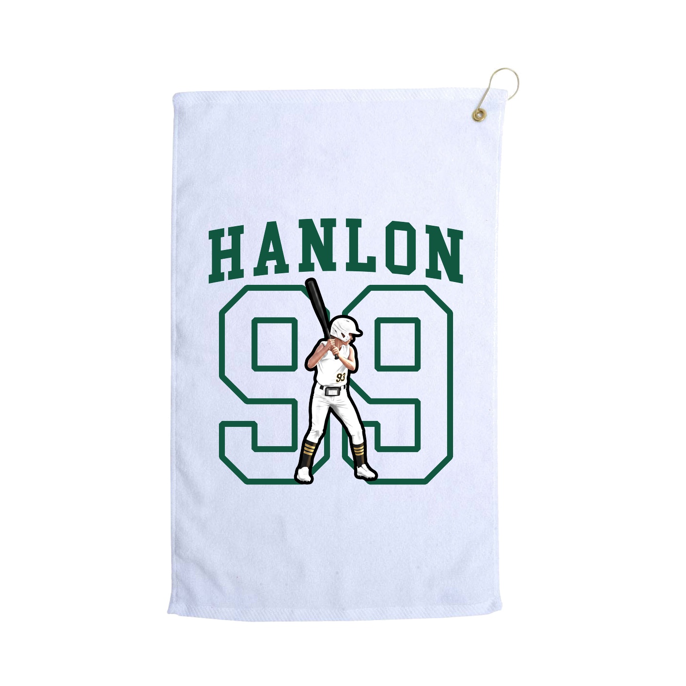 Golf Towel — Shirsey in White