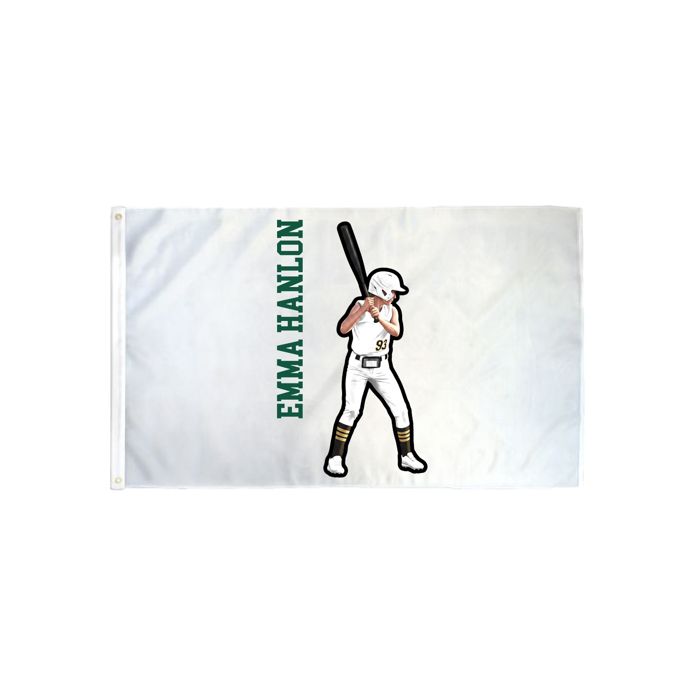 3x5 Flag — Name Vertical in Classic