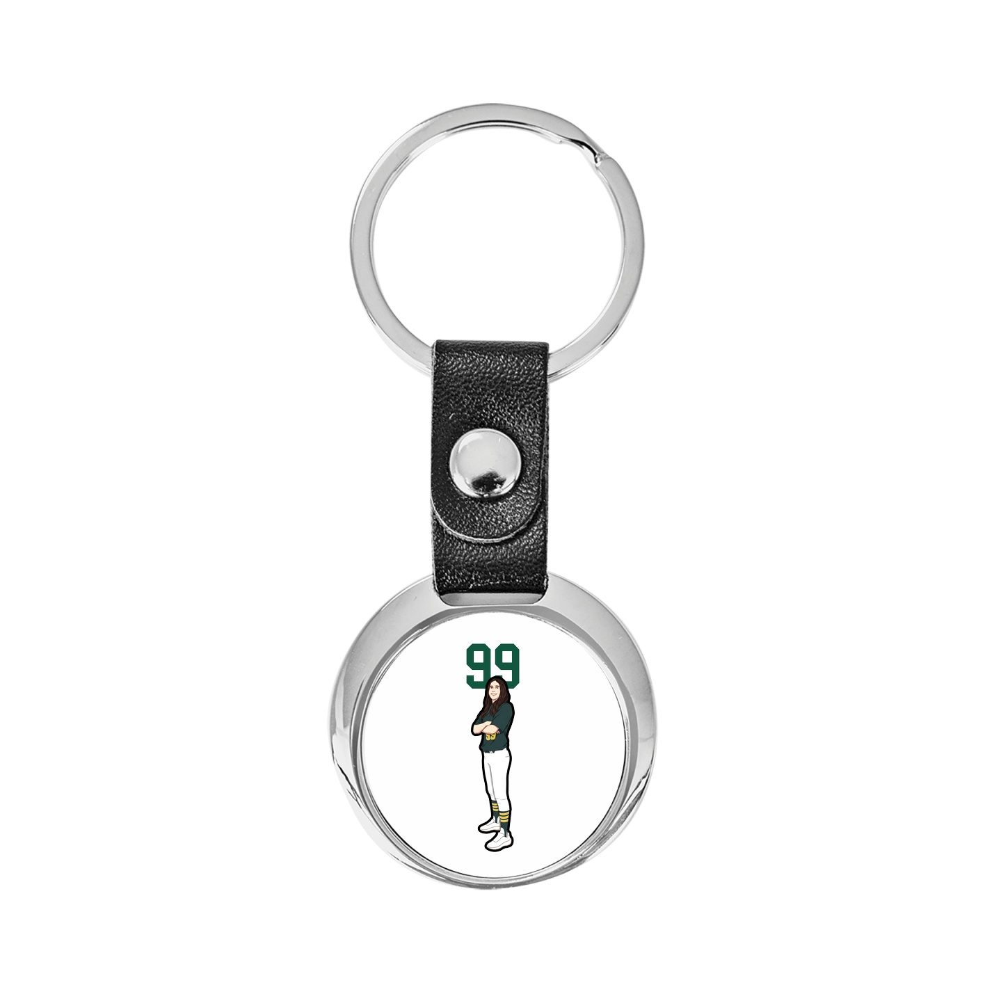 Key Chain — Number Top in Classic