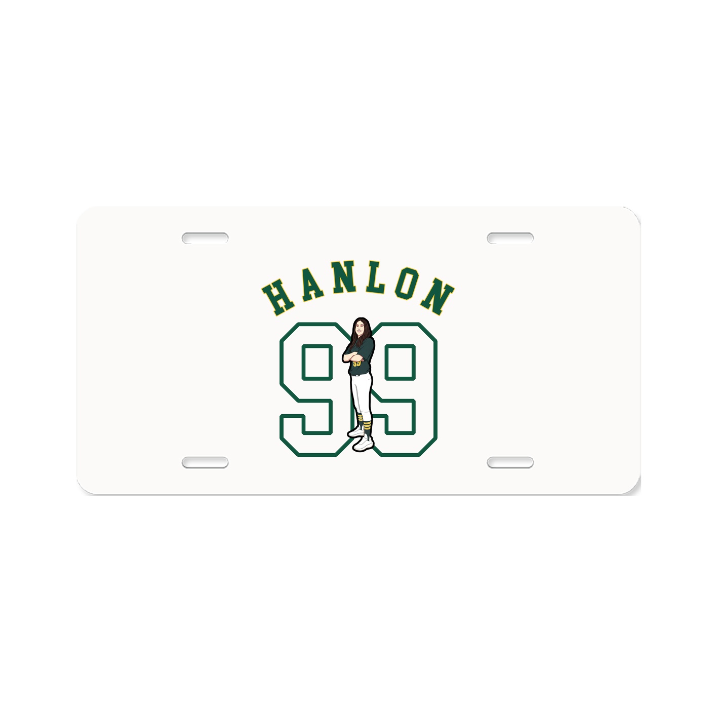 License Plate — Shirsey Arch in Classic