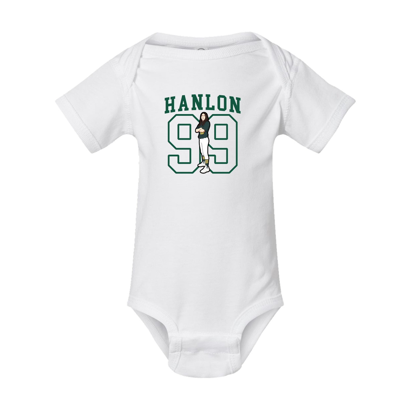 Baby Onesie — Shirsey in White