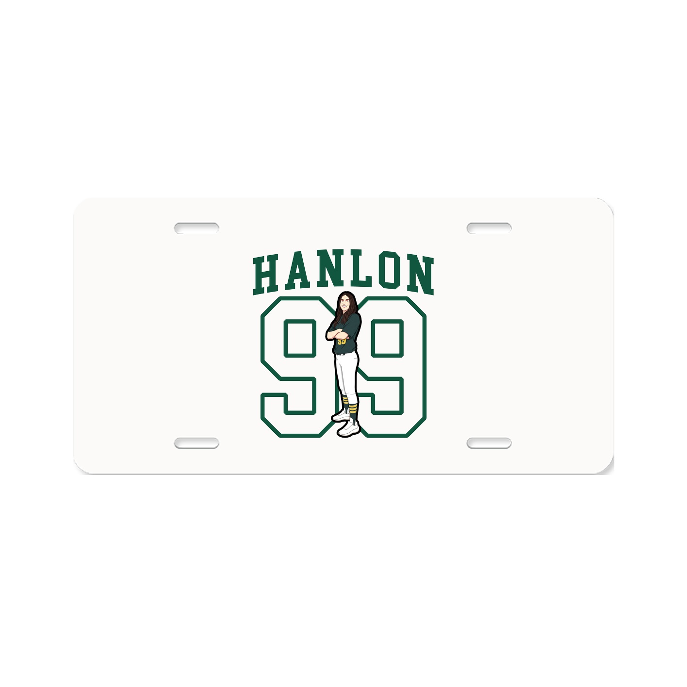 Aluminum License Plate