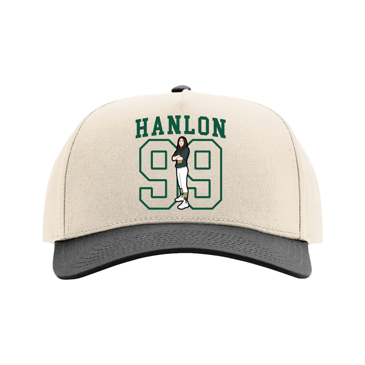 Full Fabric Five-Panel Champ Cap