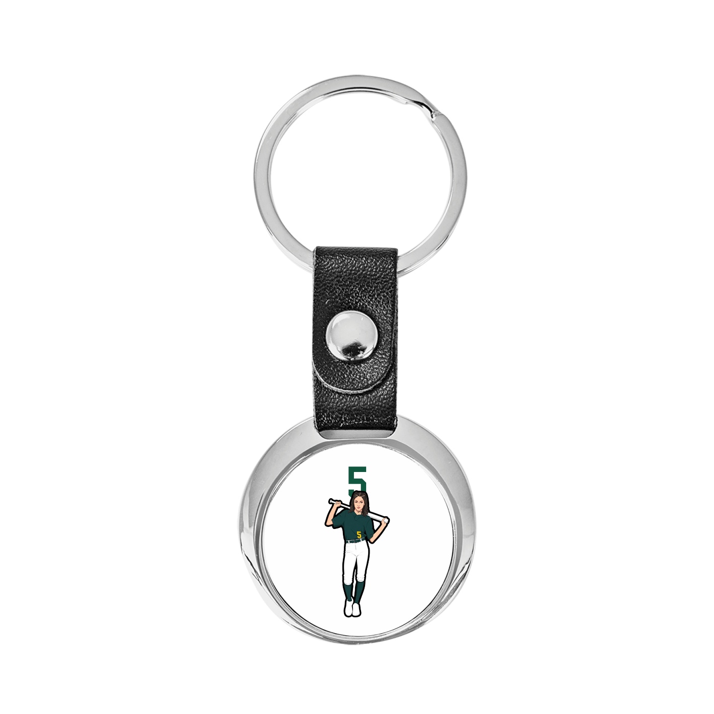 Key Chain — Number Top in Classic