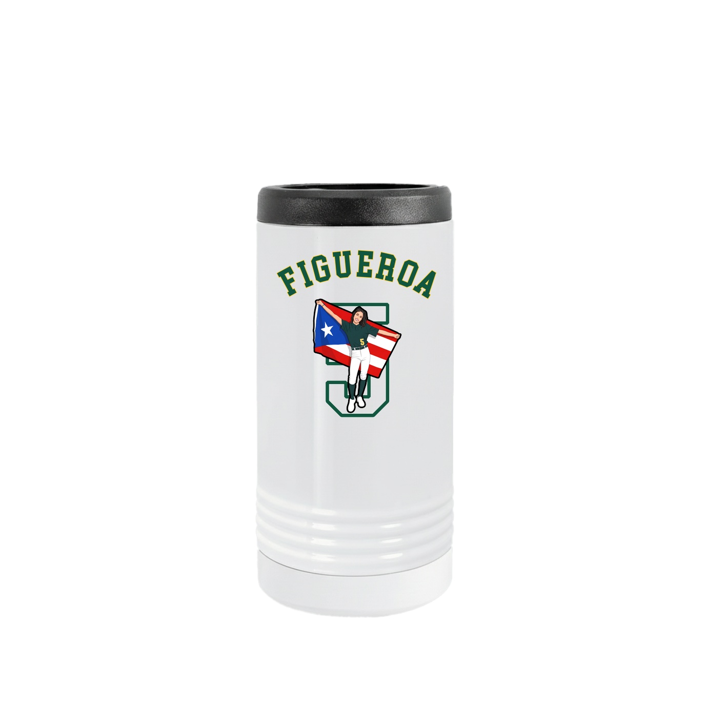 Slim Beverage Holder — Shirsey Arch in White