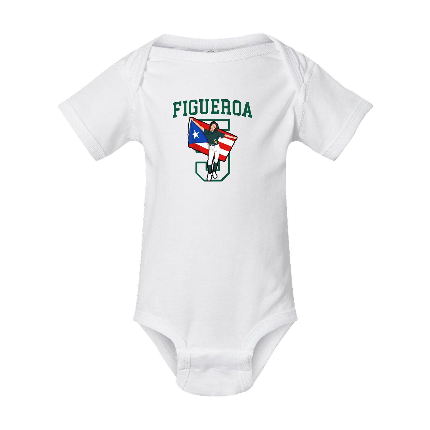 Baby Onesie — Shirsey in White