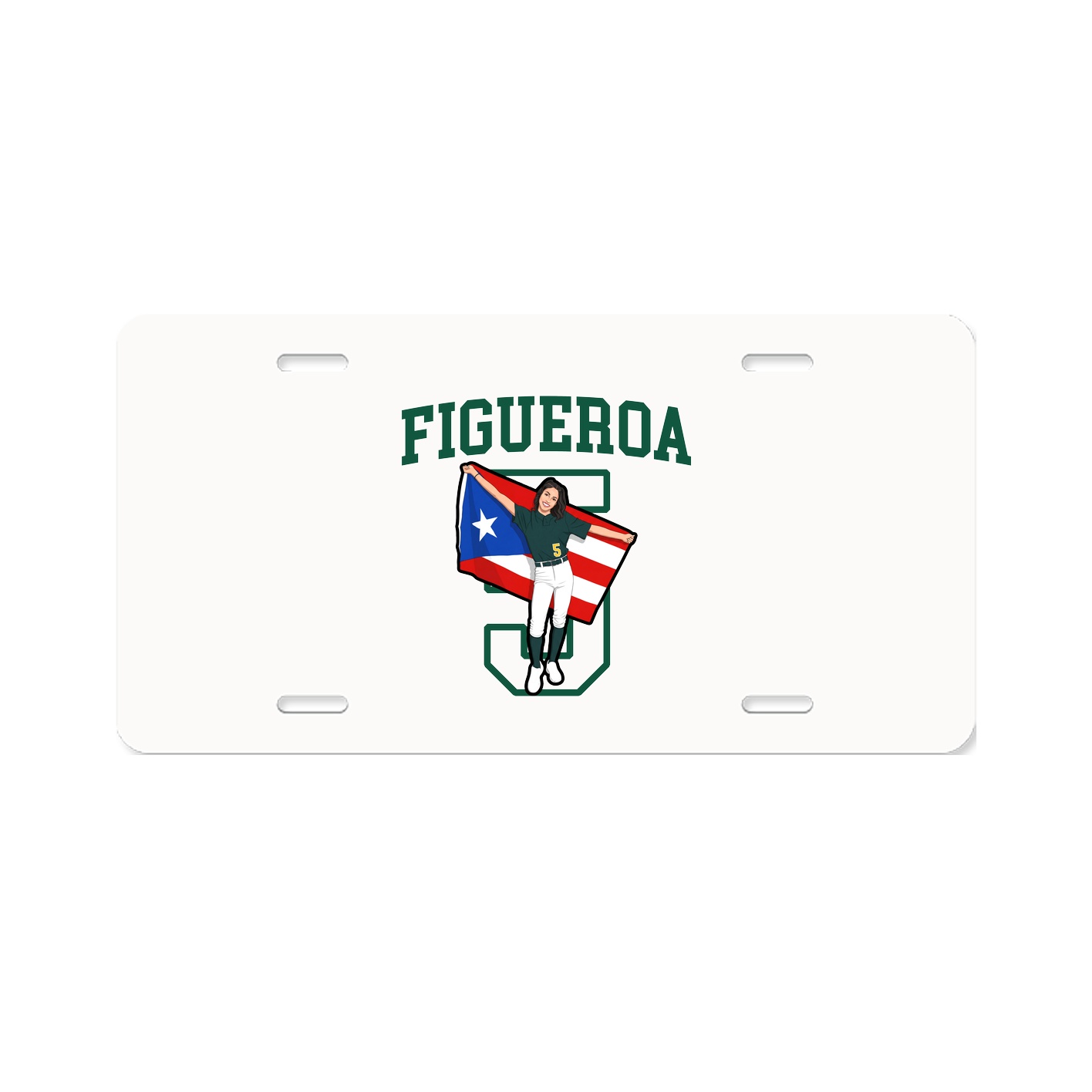 License Plate — Shirsey in Classic