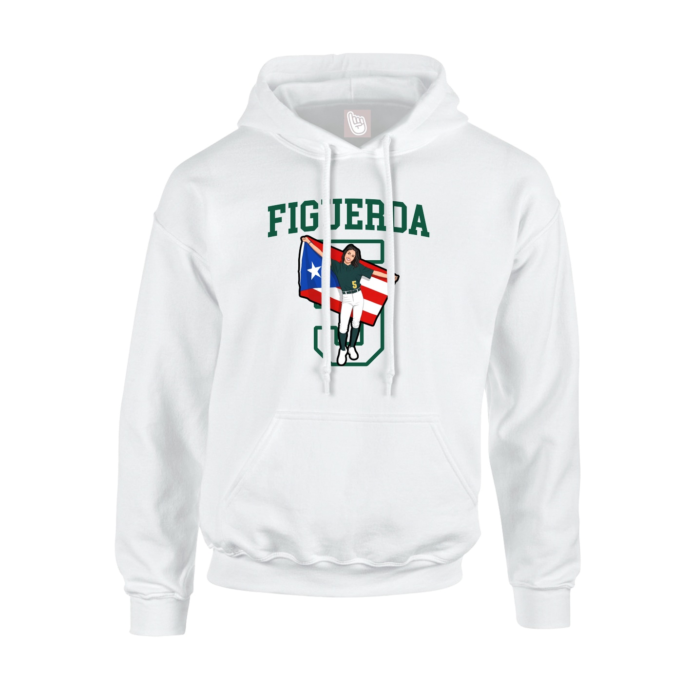 Youth Hoodie — Shirsey in White