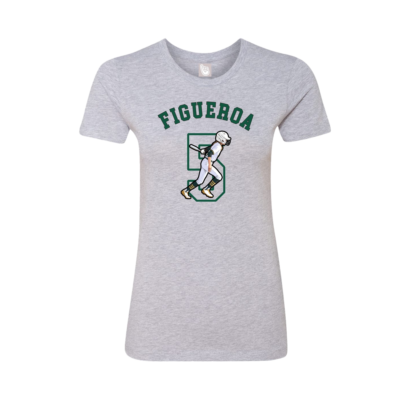 Womens Tee — Shirsey Arch in Grey