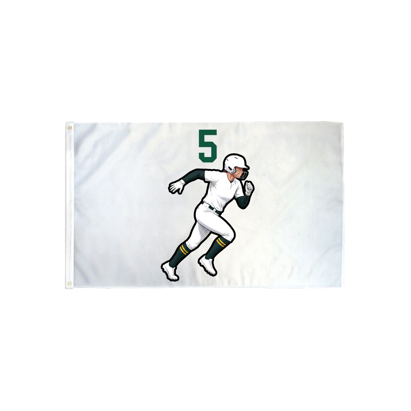 3x5 Flag — Number Top in Classic