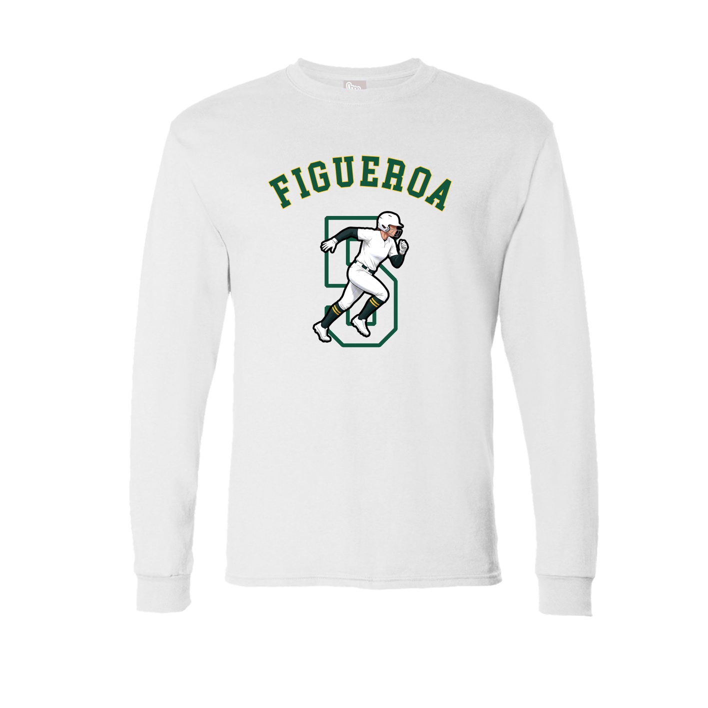 Long Sleeve Tee — Shirsey Arch in White