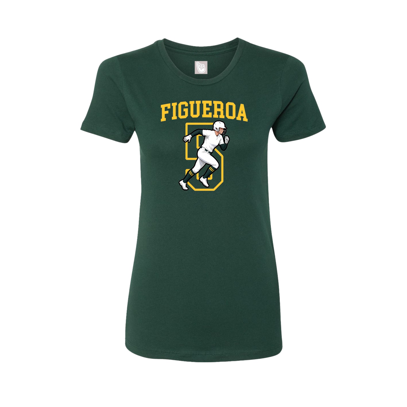 Fitted Women's Tee — Shirsey in Green
