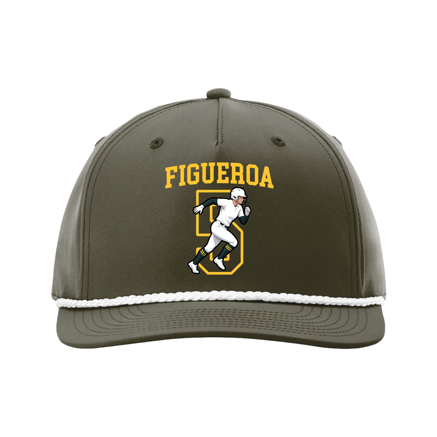 Five-Panel Classic Rope Cap — Shirsey in Green