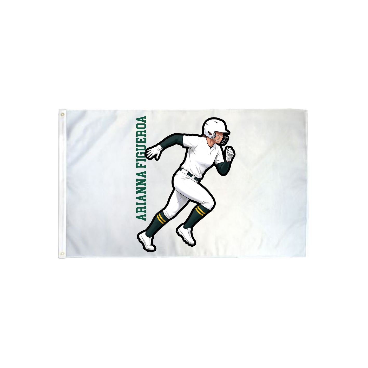 3x5 Flag — Name Vertical in Classic
