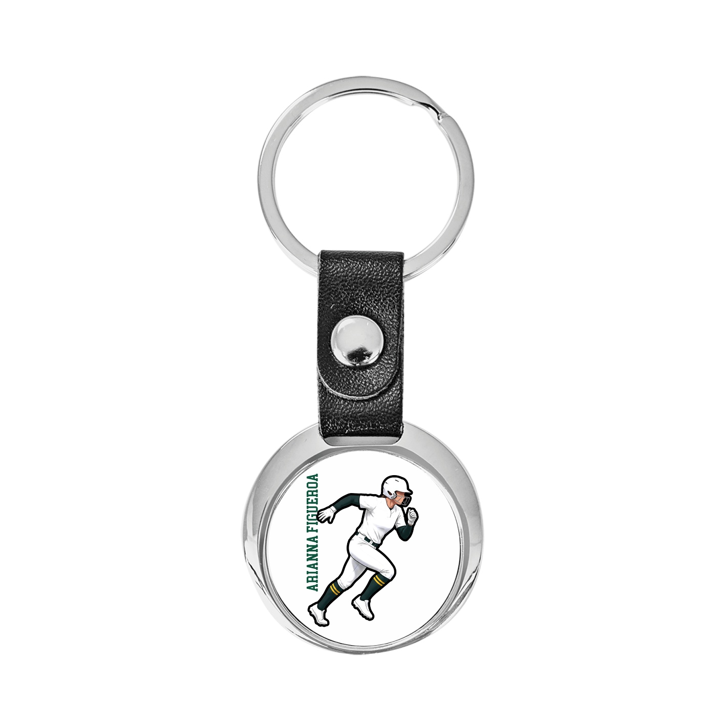 Key Chain — Name Vertical in Classic