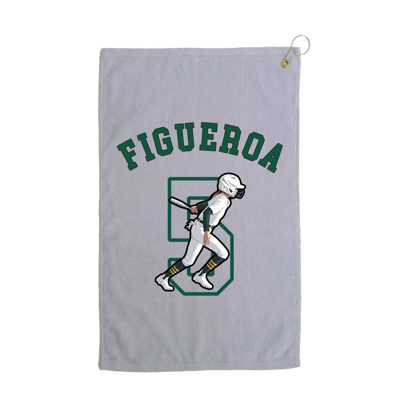 Golf Towel — Shirsey Arch in Grey