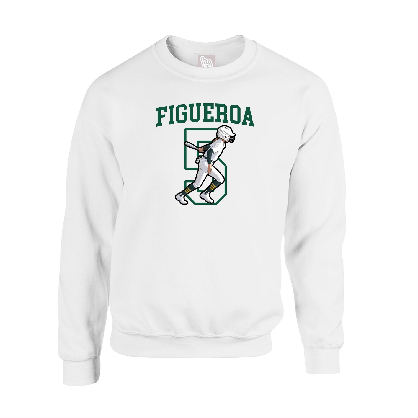 Fleece Crew — Shirsey in White