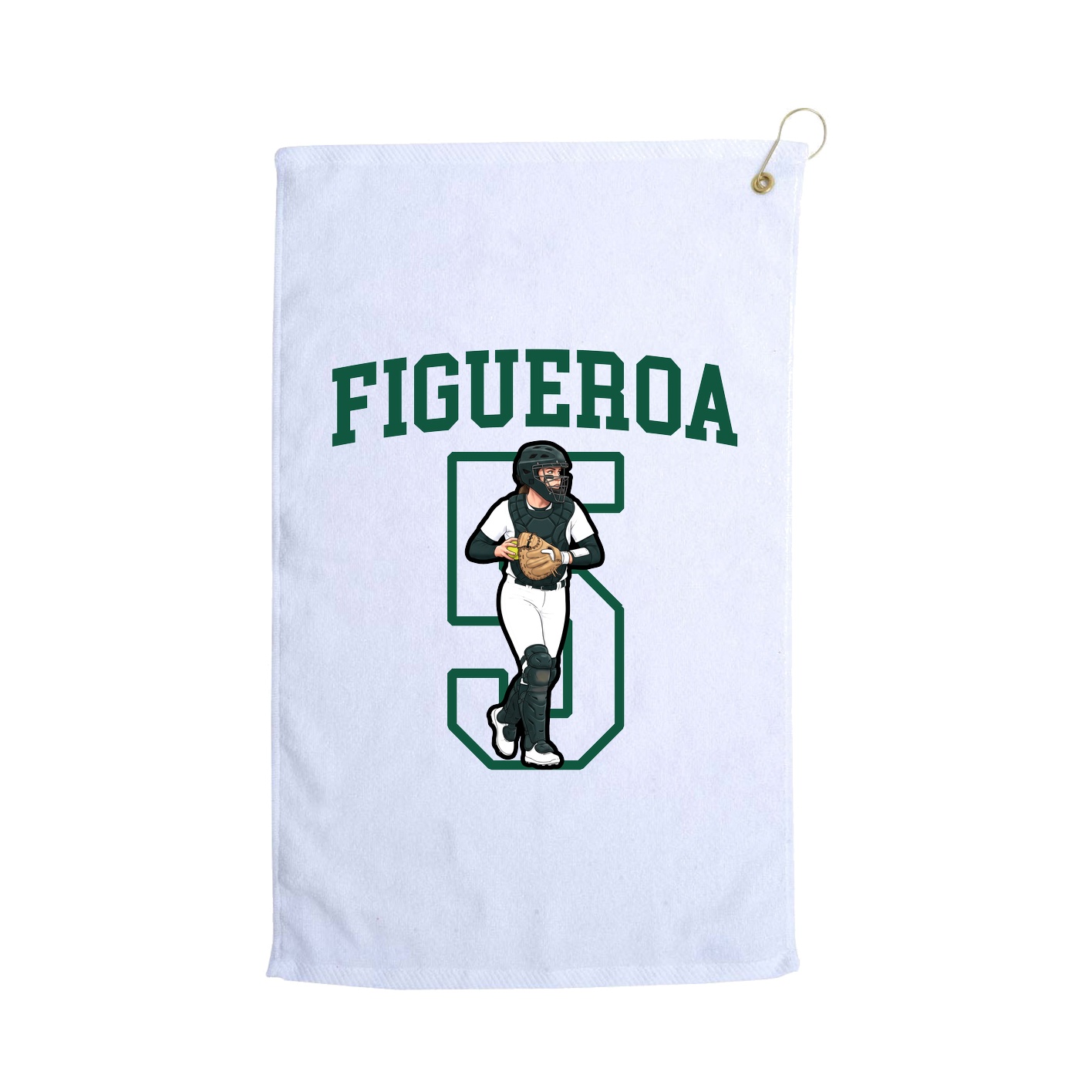 Golf Towel — Shirsey in White