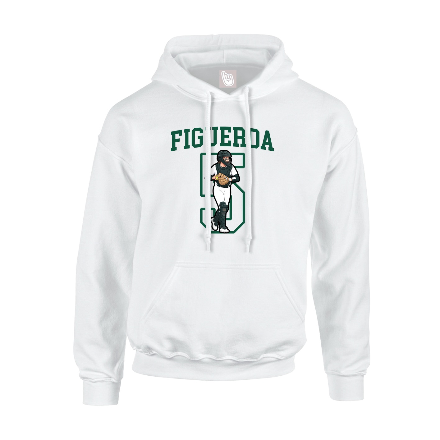 Youth Hoodie — Shirsey in White