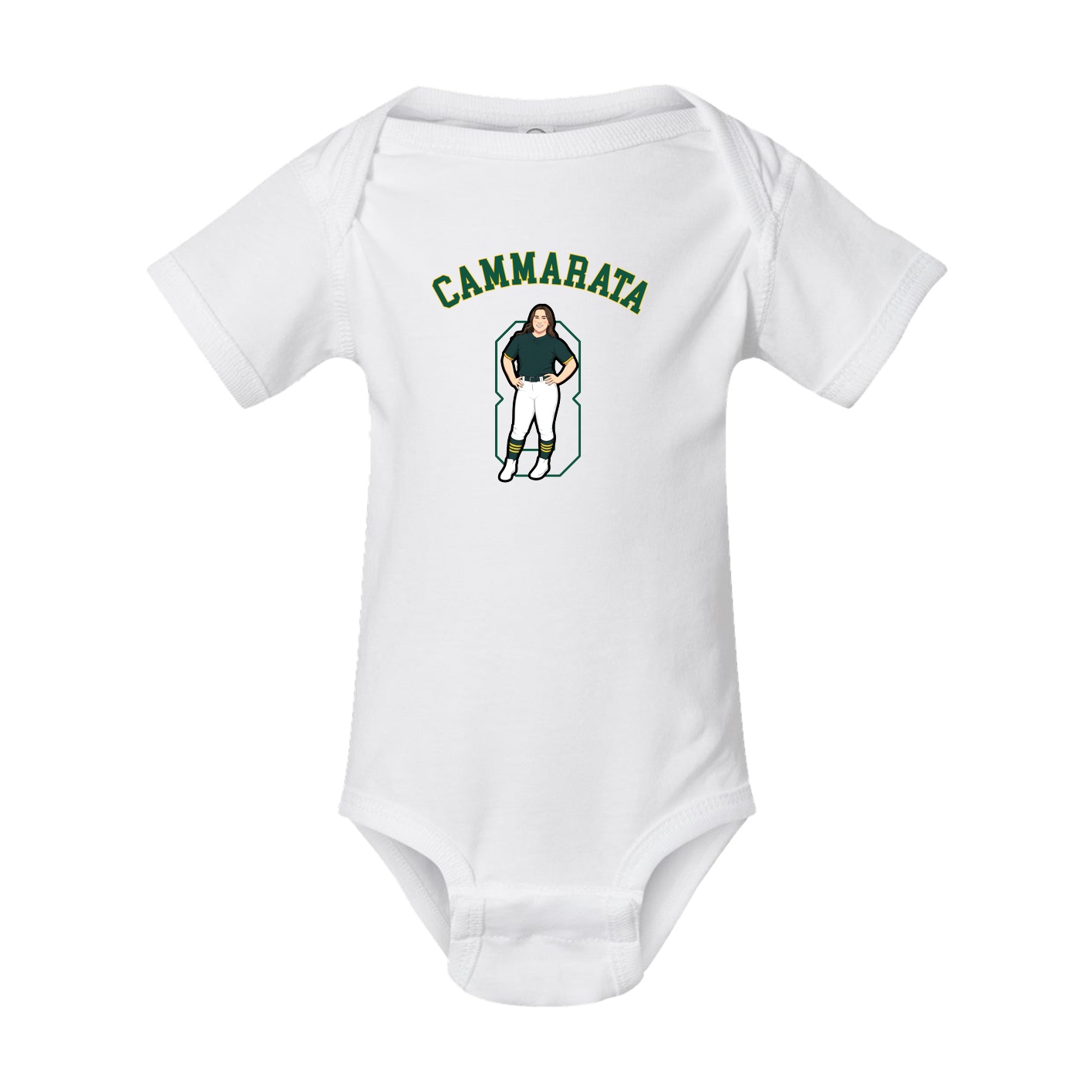 Baby Onesie — Shirsey Arch in White