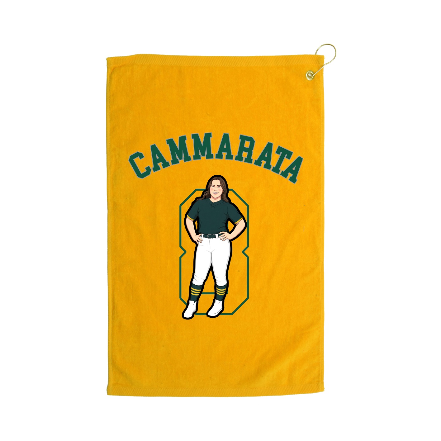 Golf Towel — Shirsey Arch in Gold