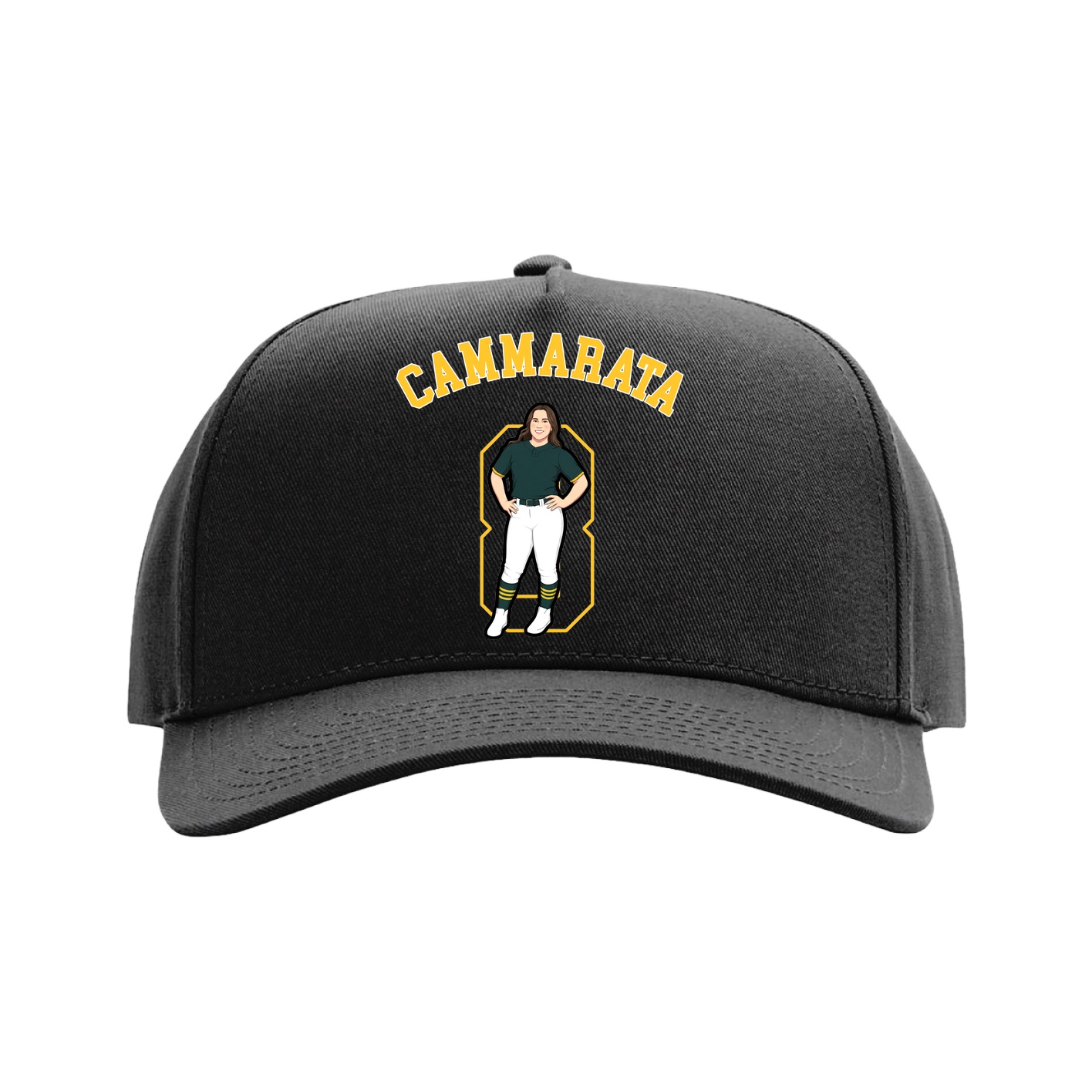 Full Fabric Five-Panel Champ Cap