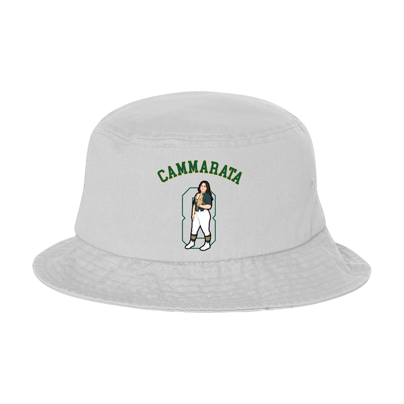 Bucket Cap — Shirsey Arch in White