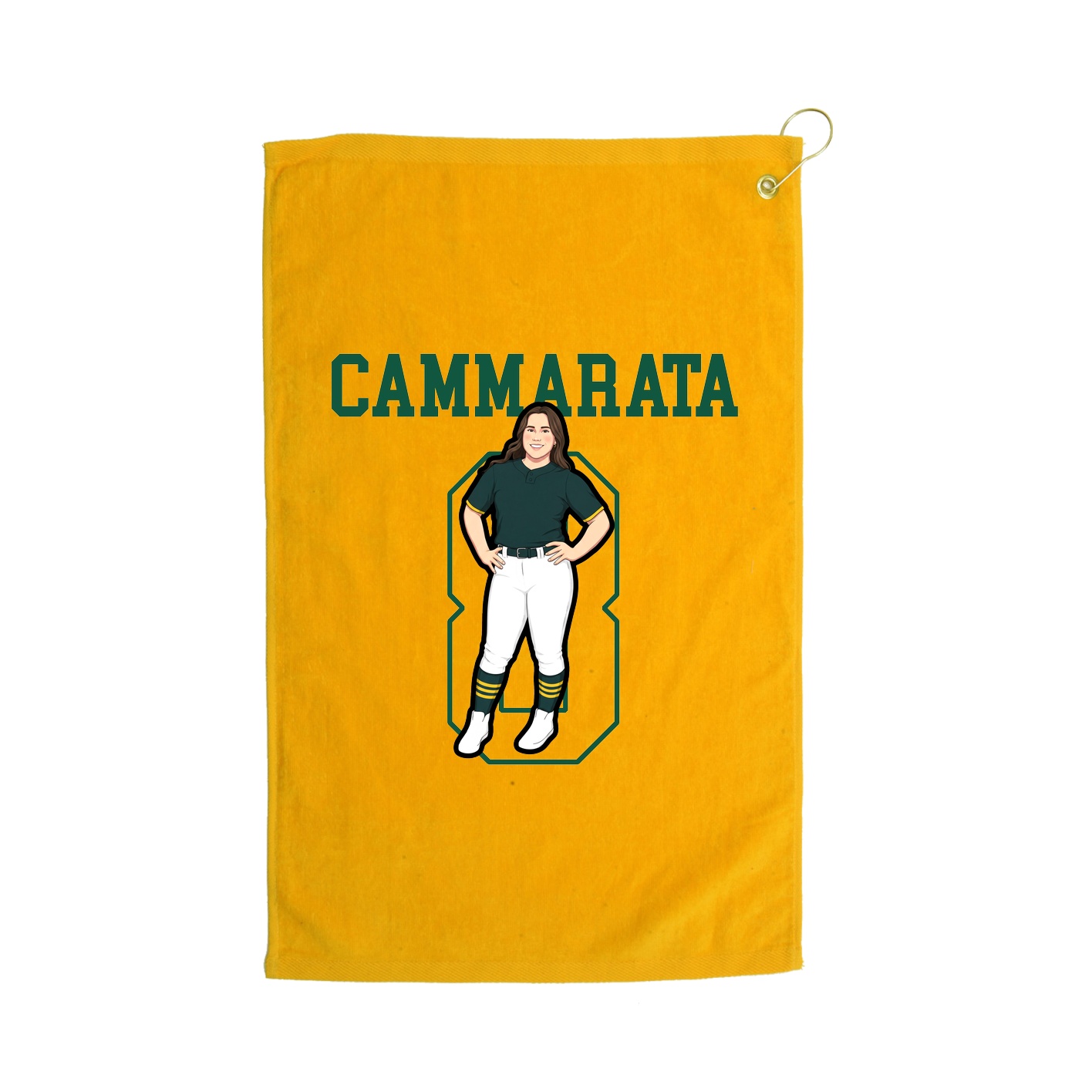 Golf Towel — Shirsey in Gold
