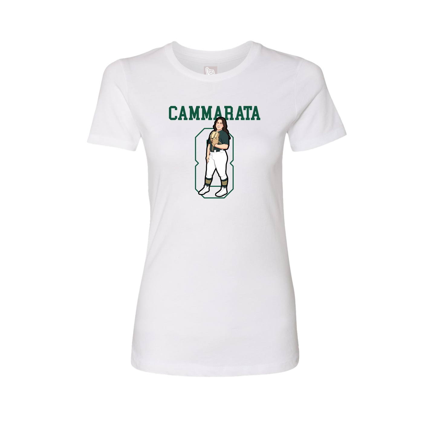 Fitted Women's Tee — Shirsey in White