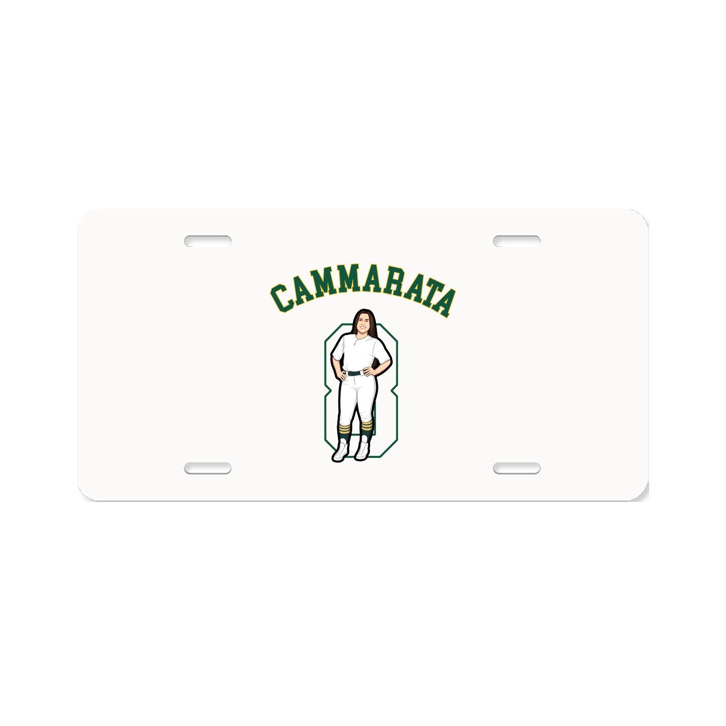 License Plate — Shirsey Arch in Classic