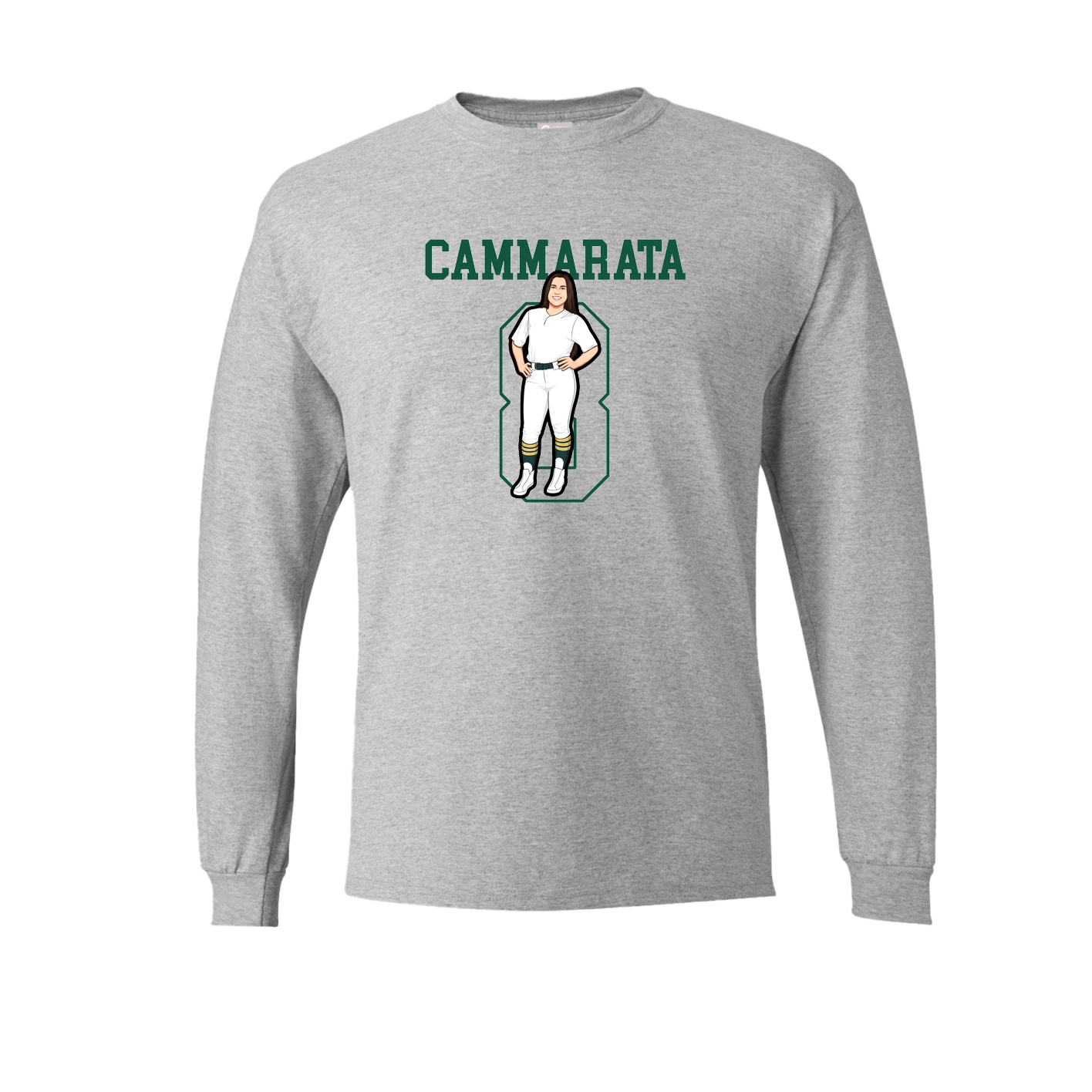 Long Sleeve Tee — Shirsey in Grey