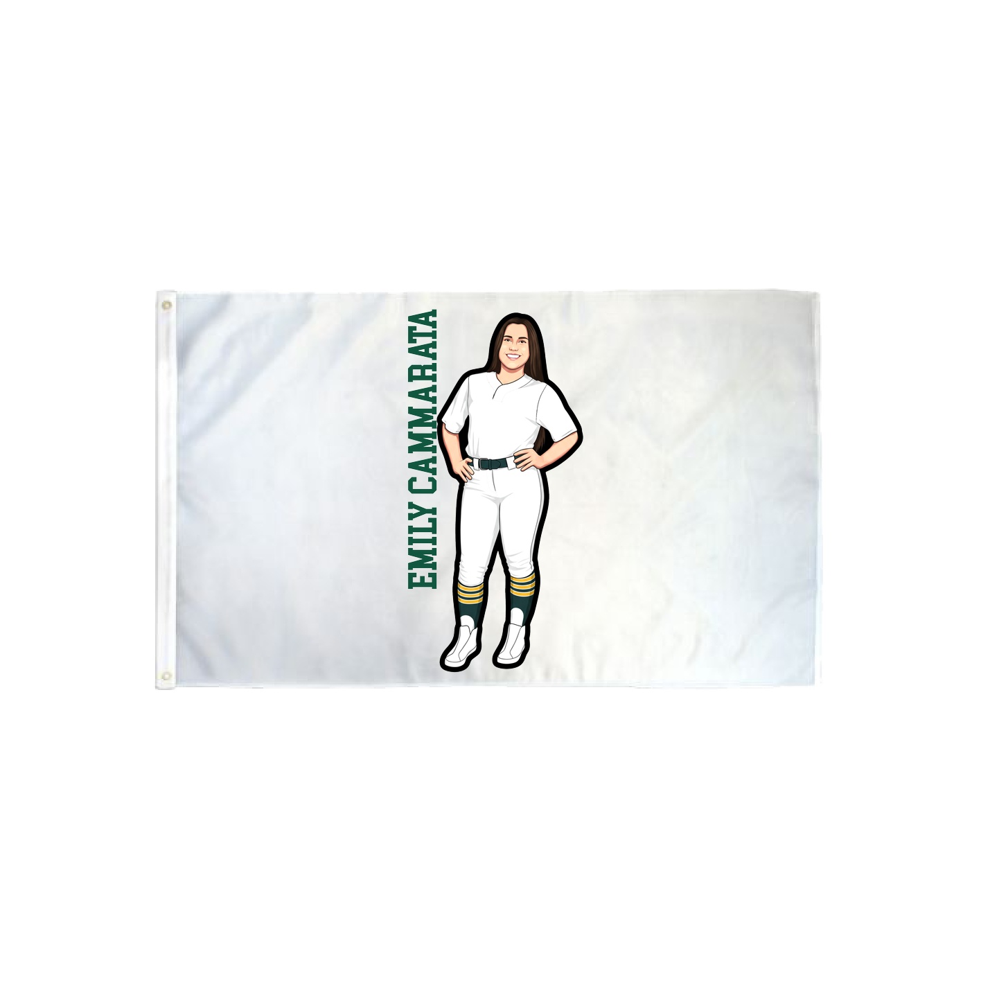 3x5 Flag — Name Vertical in Classic