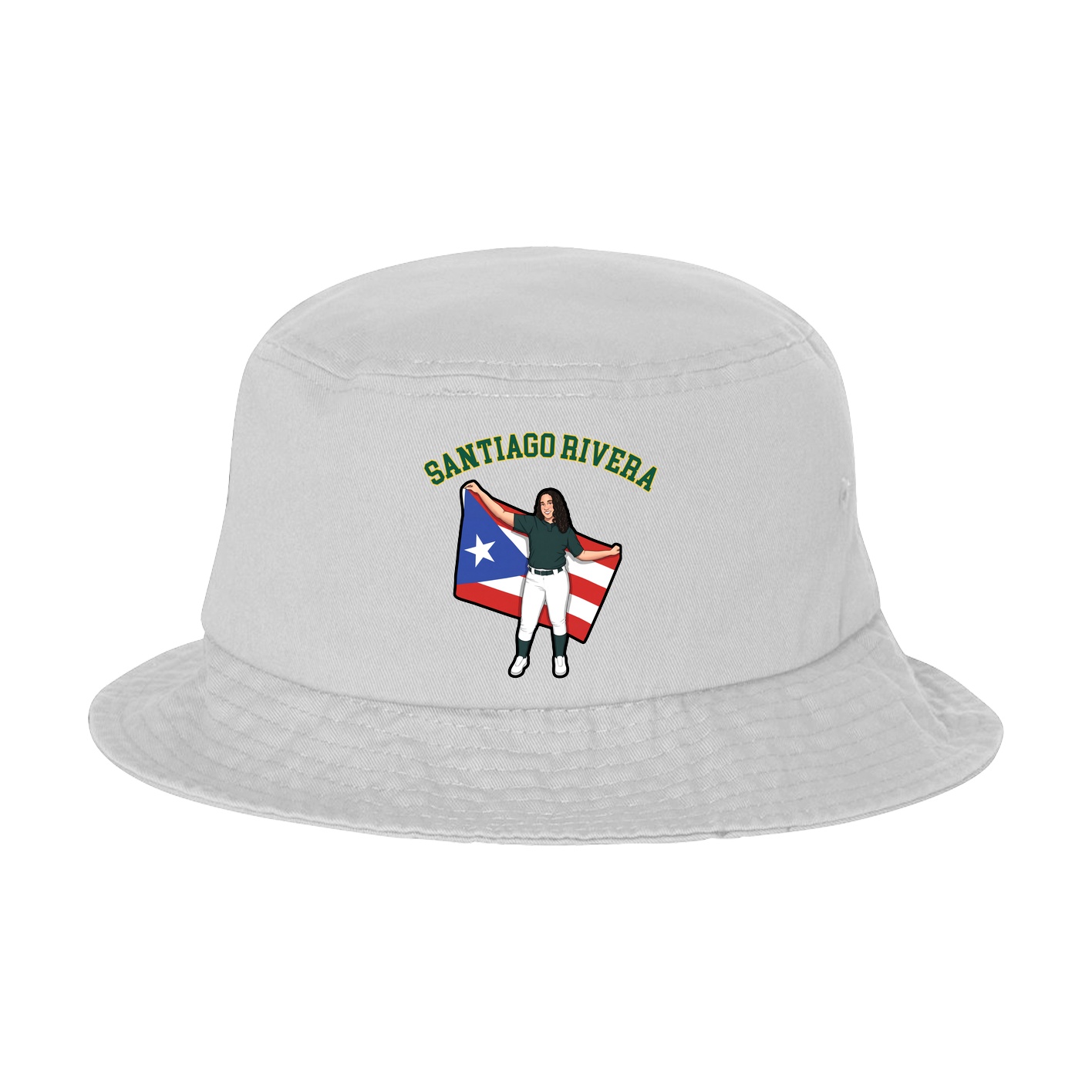 Bucket Cap — Shirsey Arch in White