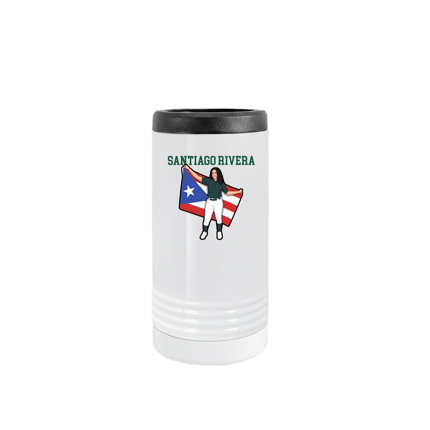 Slim Beverage Holder — Shirsey in White