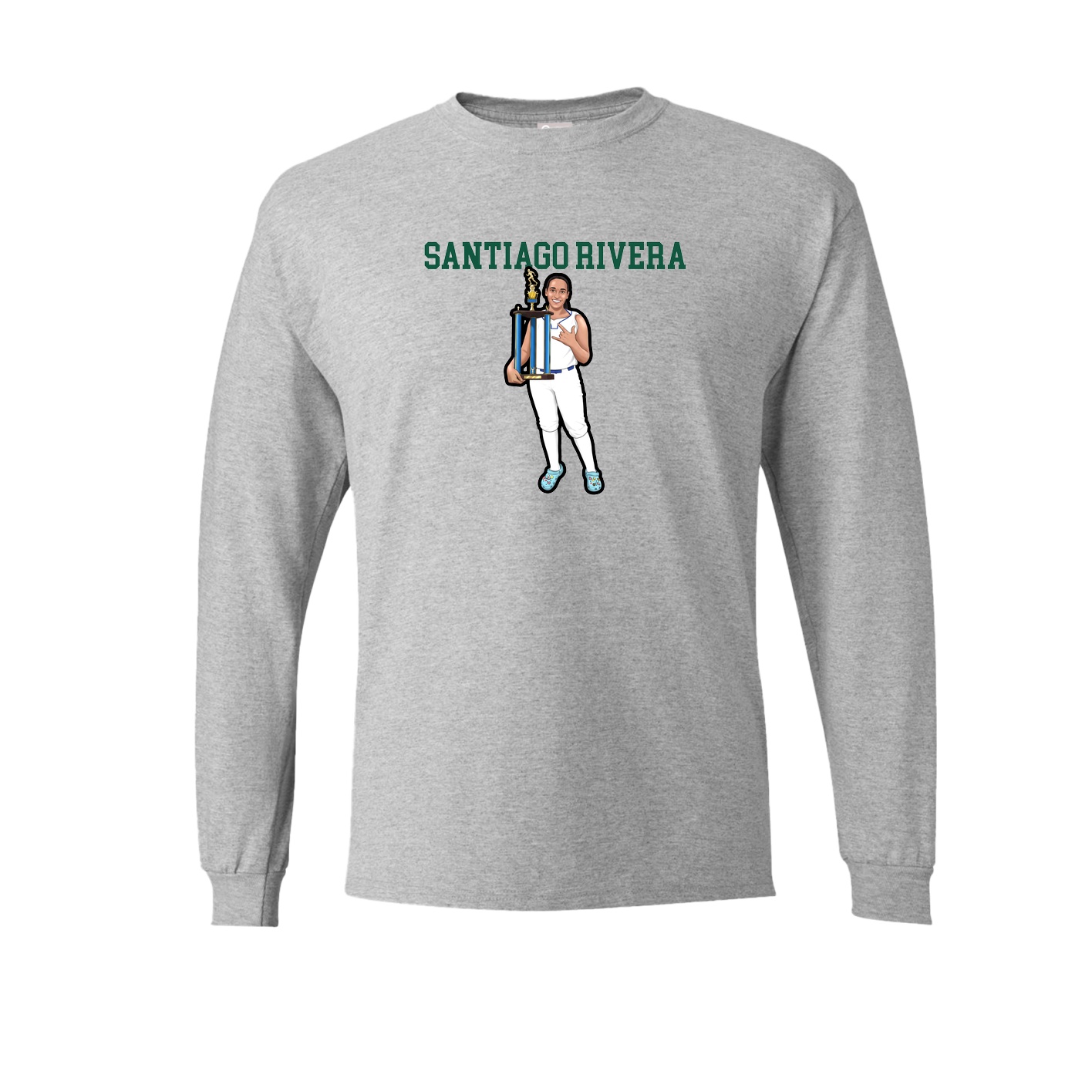 Long Sleeve Tee — Shirsey in Grey