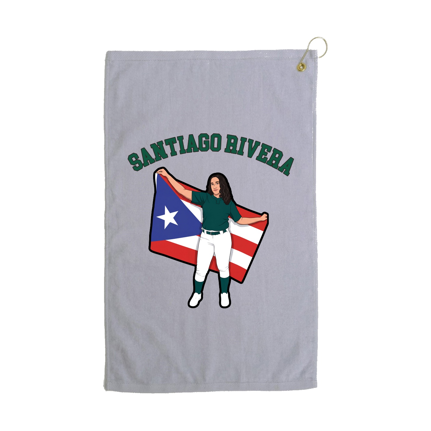 Golf Towel — Shirsey Arch in Grey