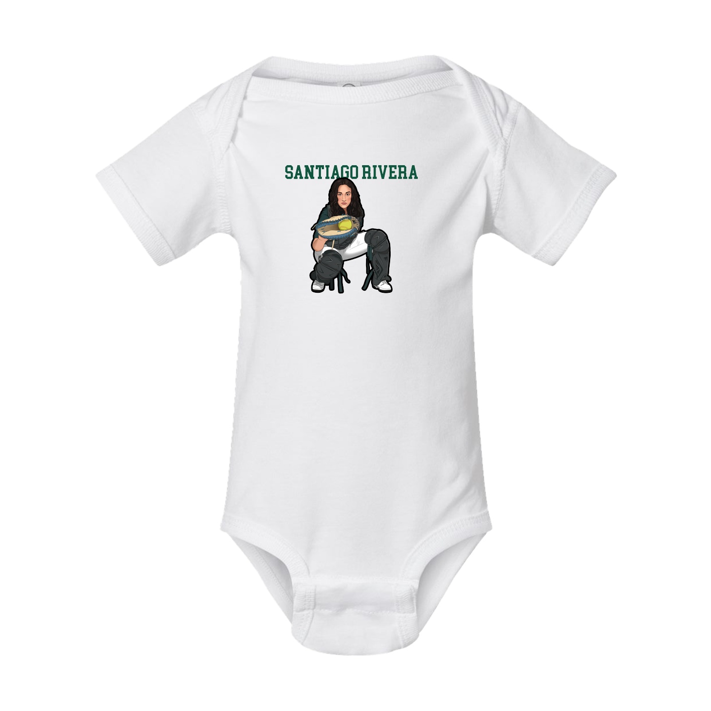 Baby Onesie — Shirsey in White