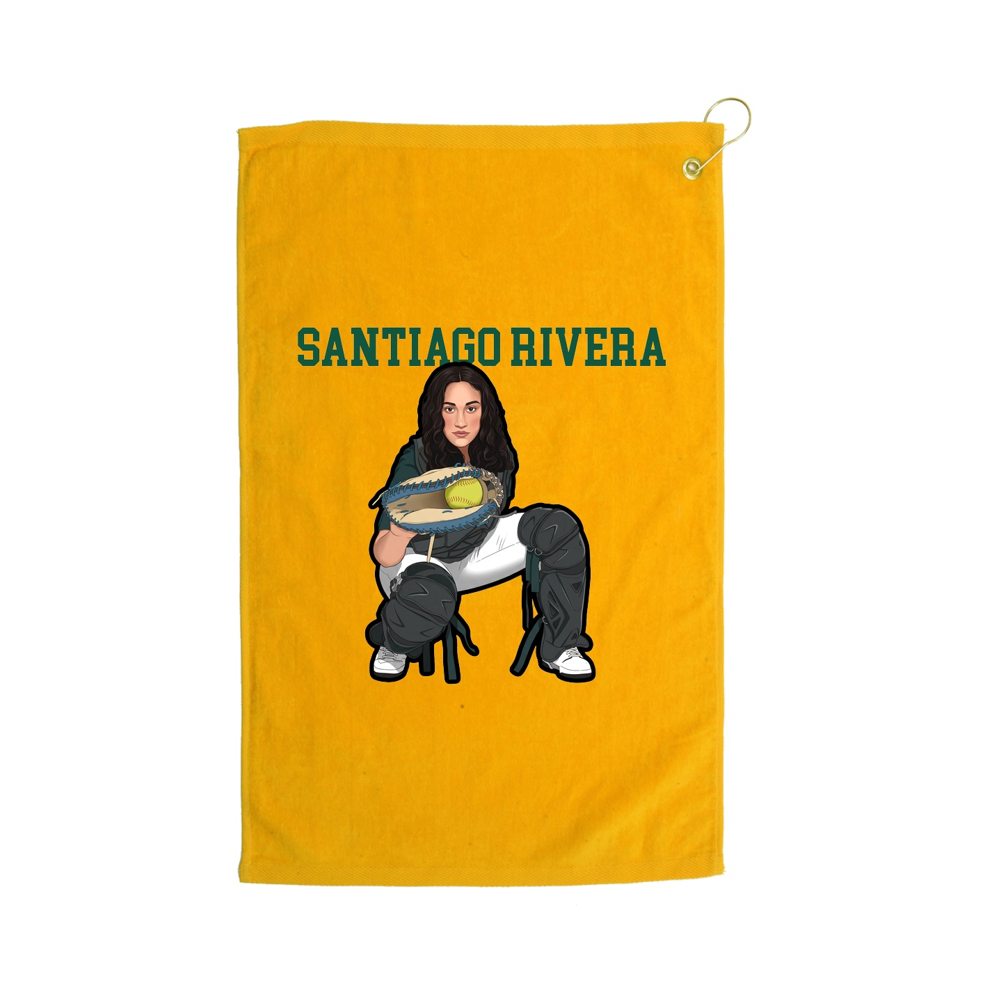 Golf Towel — Shirsey in Gold