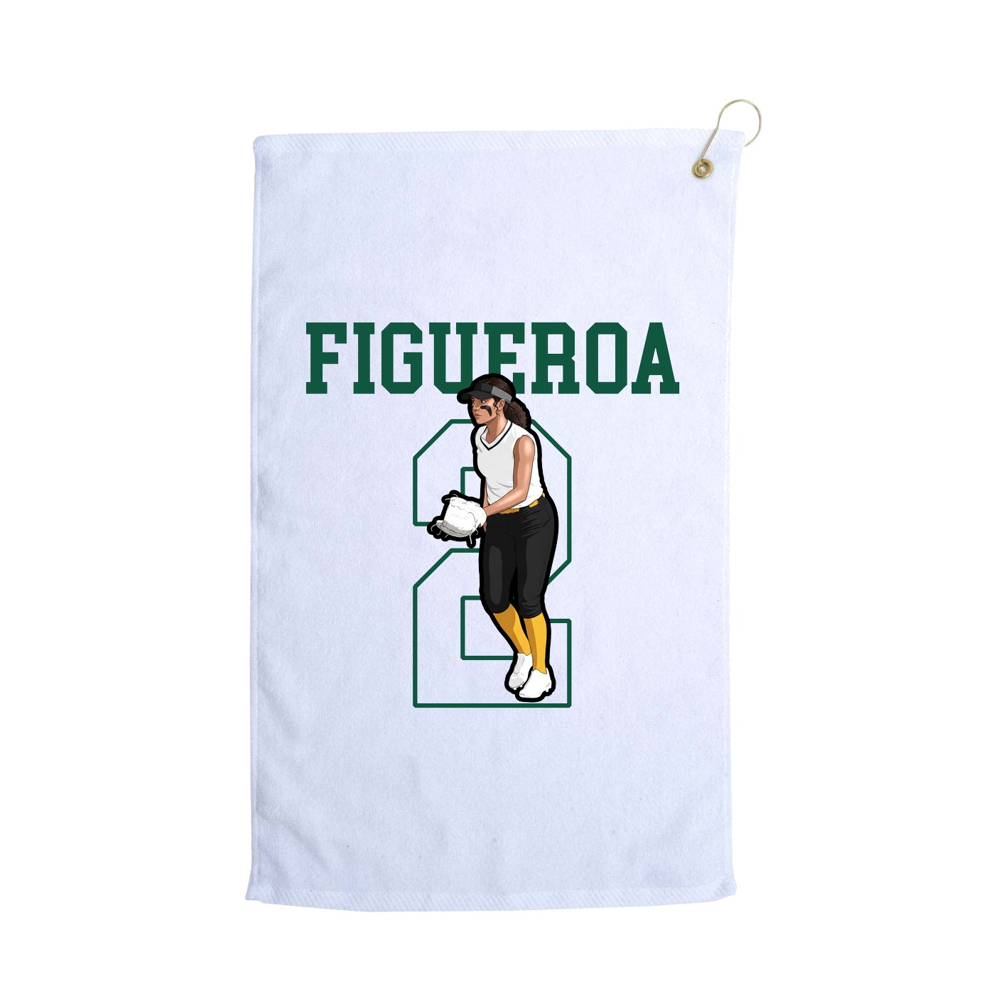 Golf Towel — Shirsey in White