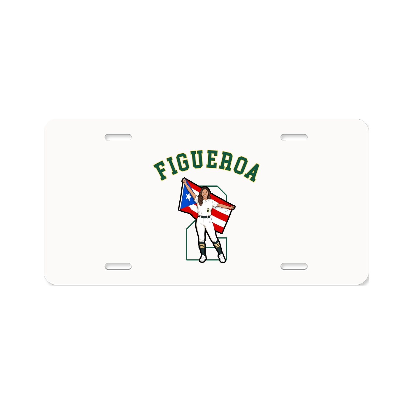 License Plate — Shirsey Arch in Classic