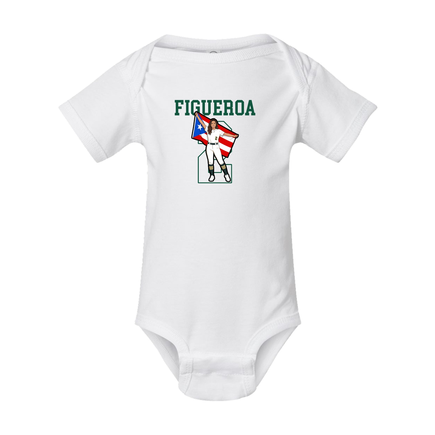 Baby Onesie — Shirsey in White