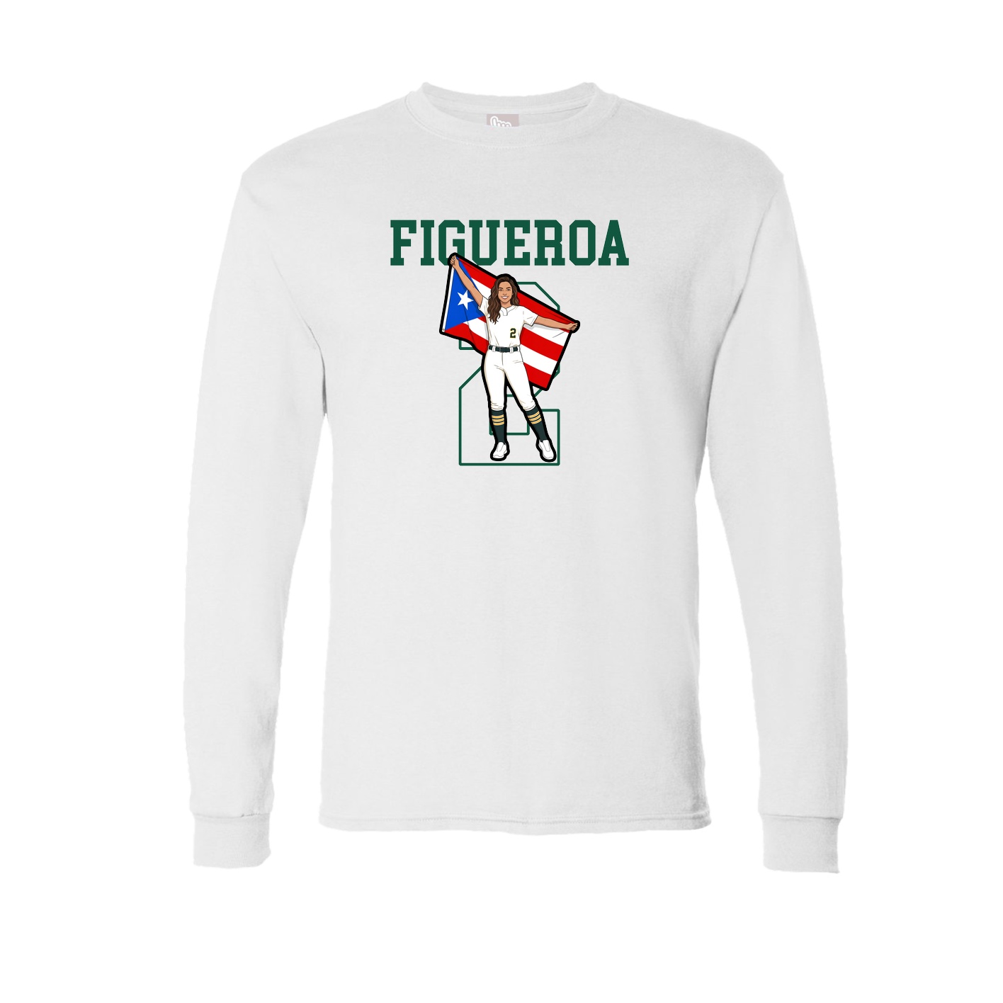 Long Sleeve Tee — Shirsey in White