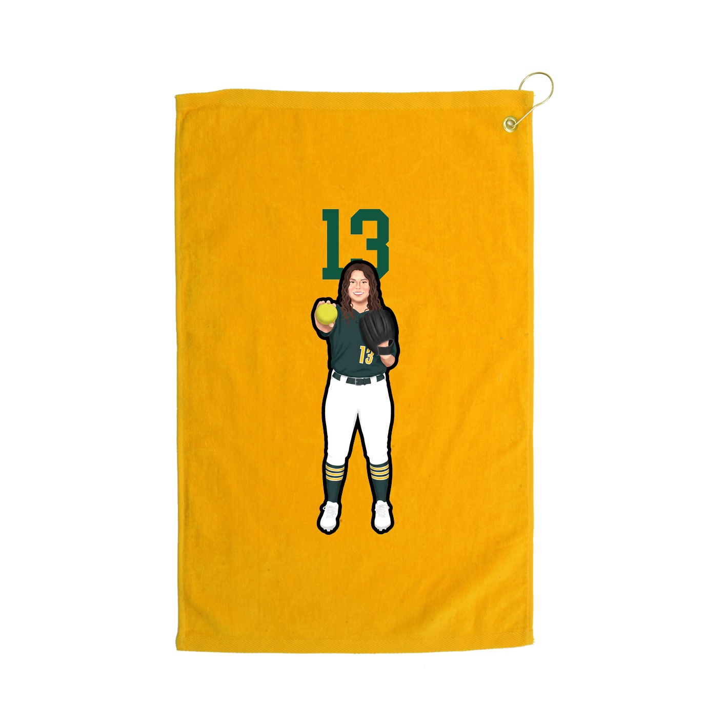 Terry Velour Golf Towel