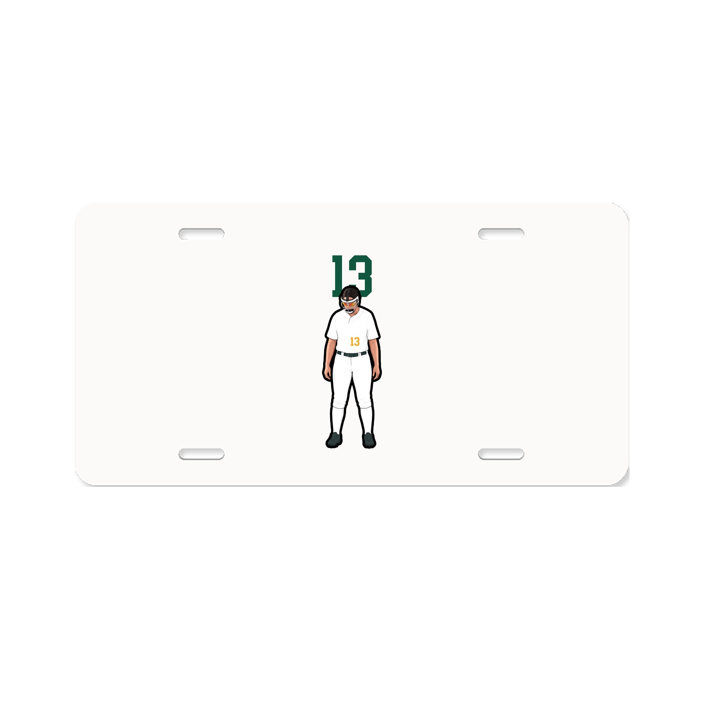 Aluminum License Plate