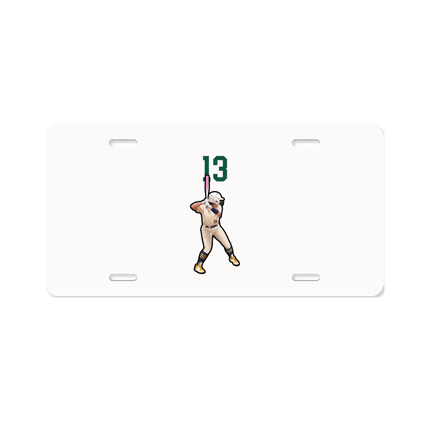 Aluminum License Plate