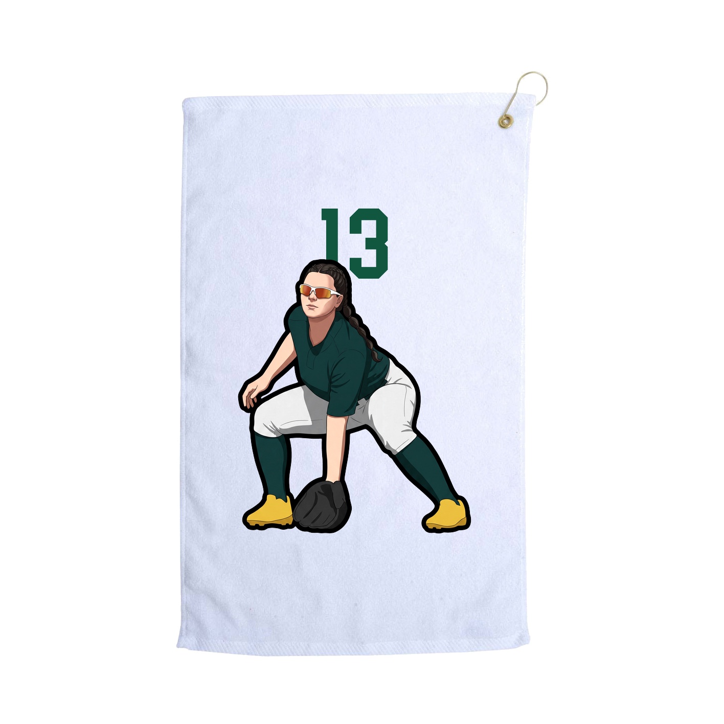 Terry Velour Golf Towel
